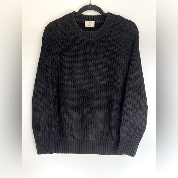 Wilfred black chenille sweater - sz S - Picture 1 of 1